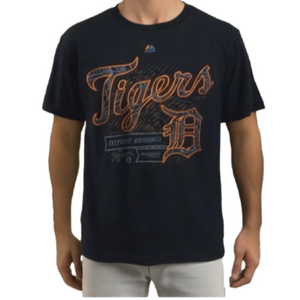 NWT Majestic Detroit Tigers Baseball t-shirt Size Medium